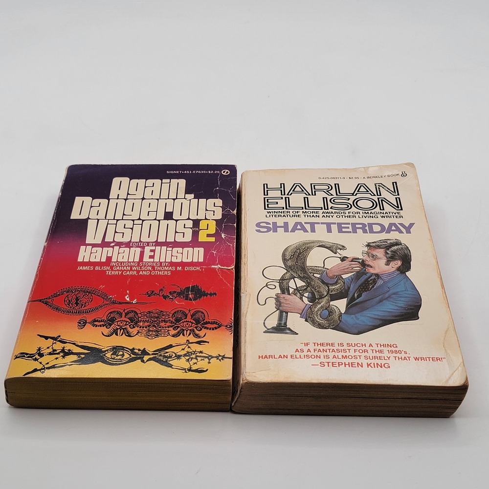 Harlan Ellison Again Dangerous Visions Vol 2 Shatterday Paperback Set Fair